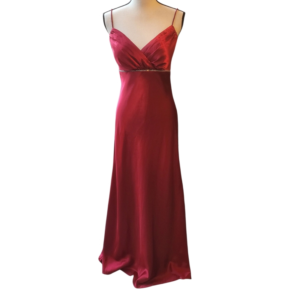 90's Red Evening Gown Homecoming